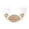 Maxim Lighting Acadia 2-Light Bath Vanity 12262CDHR - alternate 1